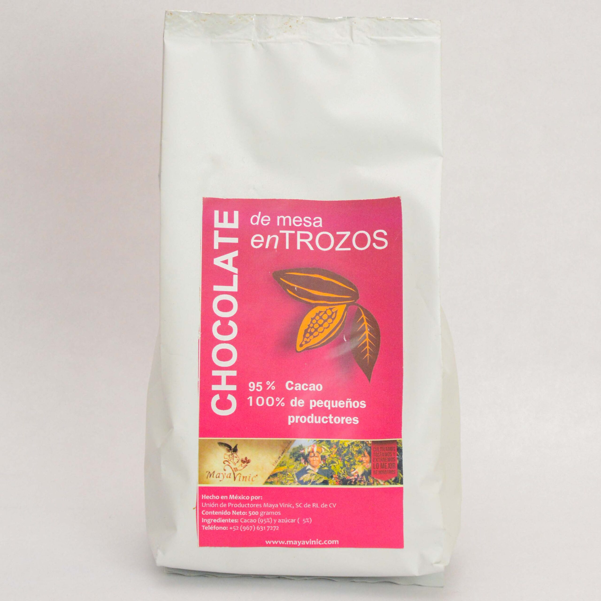 Chocolate 95% cacao 500gr
