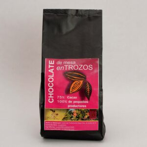 Chocolate 75% cacao 250gr